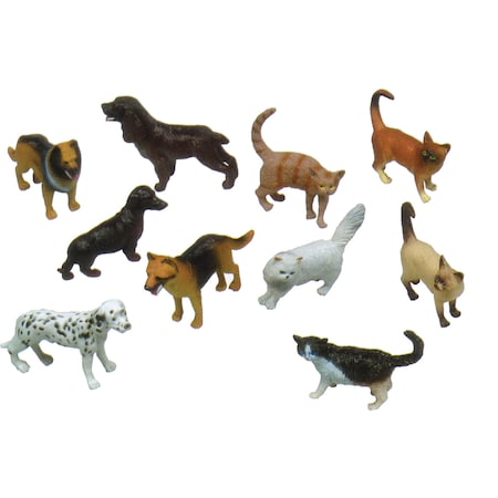 Get Ready Kids Pets Animal Playset, 10 Pieces 873